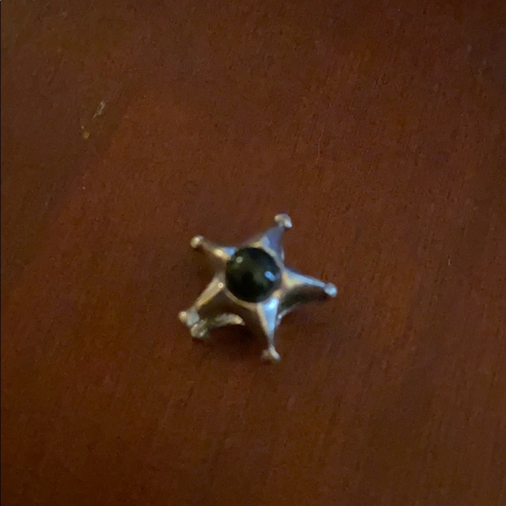 January birthstone star charm